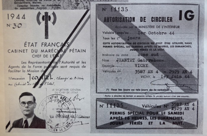 Gabriel Jeantet Pétain contre Hitler Résistance