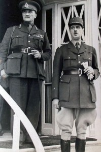 Eward Spears et De Gaulle départ Londres 1940