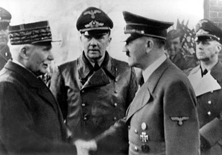 Maréchal Petain Hitler entretien Montoire